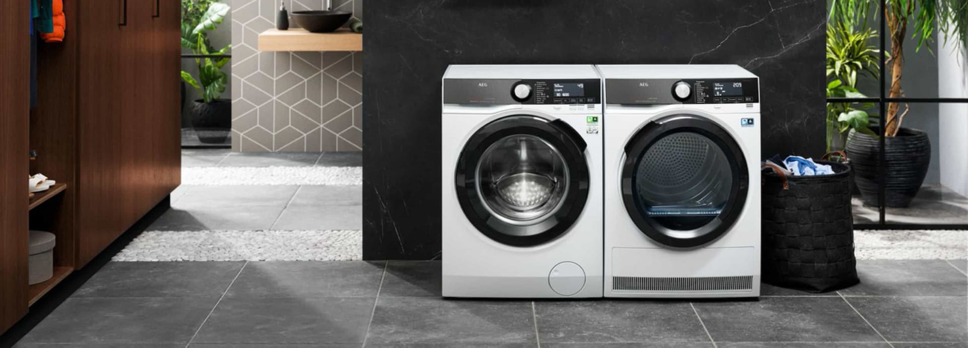 De wasmachines en droogkasten van AEG –meesterlijk samen